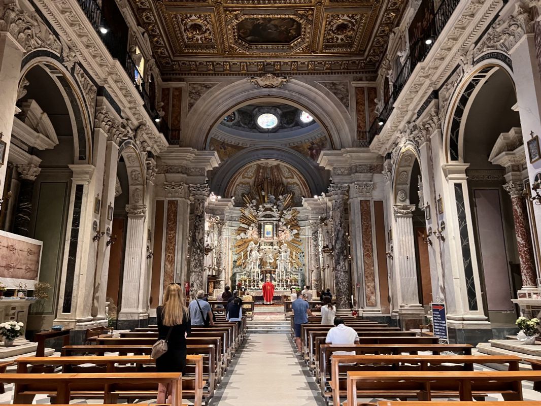 Nave of the Sanctuary of Montenero