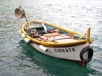 Mediceo Boot im Hafen von Livorno